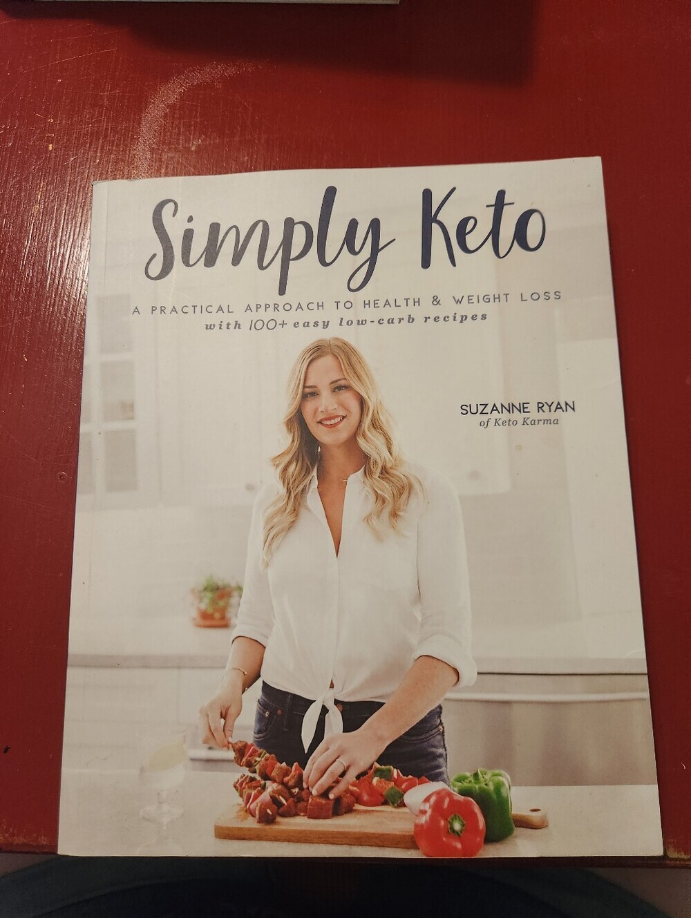 Simply Keto Cookbook - White Cover